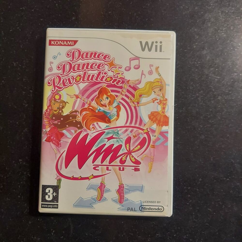 Wii Dance Dance Revolution Winx Club (PAL Europe Region Locked Version)